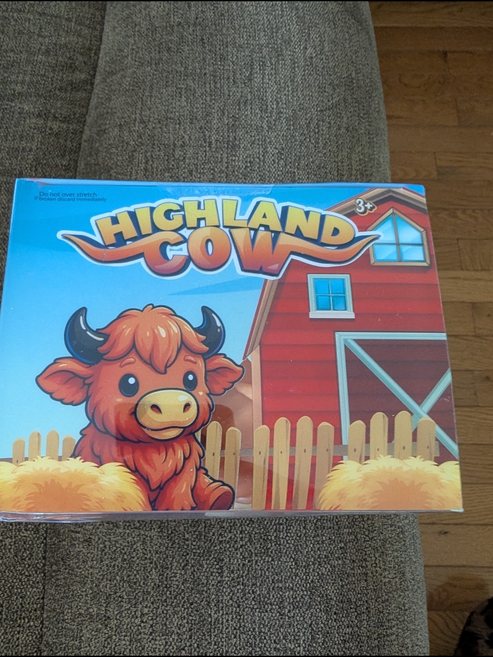 Highland Cow & Scented Grape Squishy - Picture 2 of 4